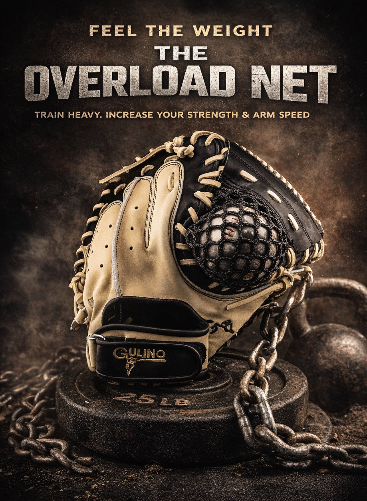 The Overload Net: Weighted and Pocket Training Mitt image 0